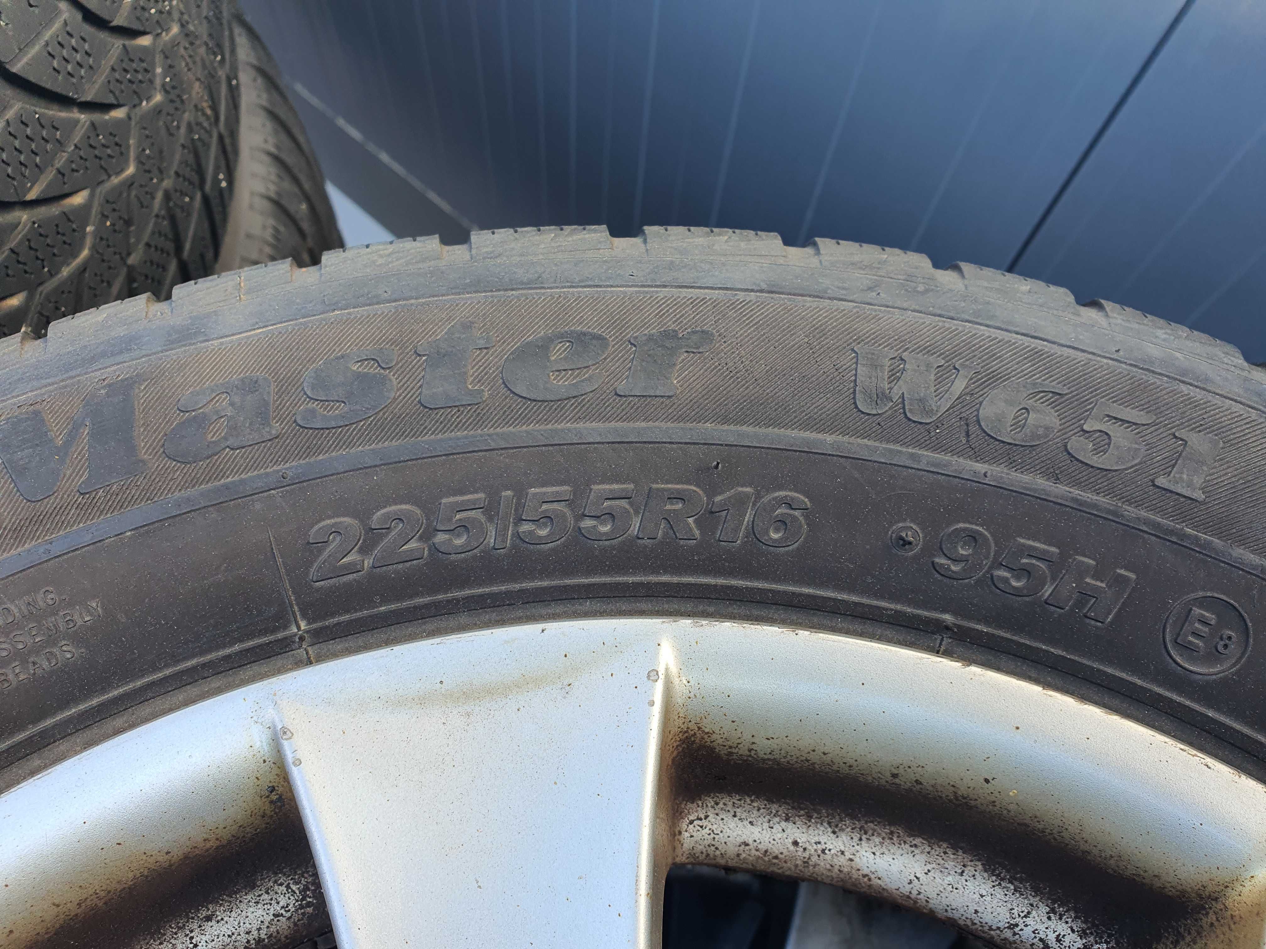 Гуми с Джанти за BMW 5 serie E60,E61 225/55 R 16 DOT 2019