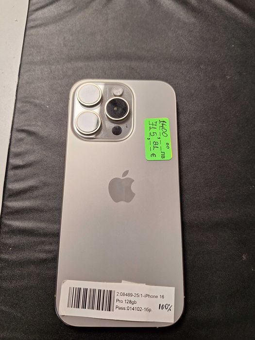 iPhone 16 PRO 128GB - 100%