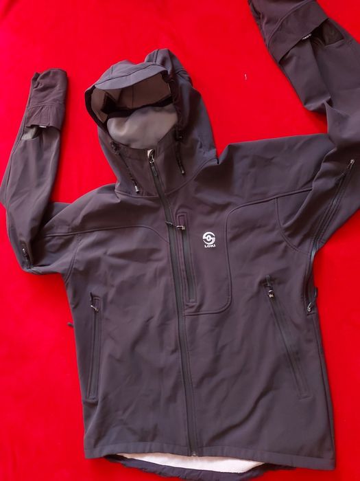 Loki Softshell XL54 , мъжко яке НОВО с ръкавици, катерене, трекинг