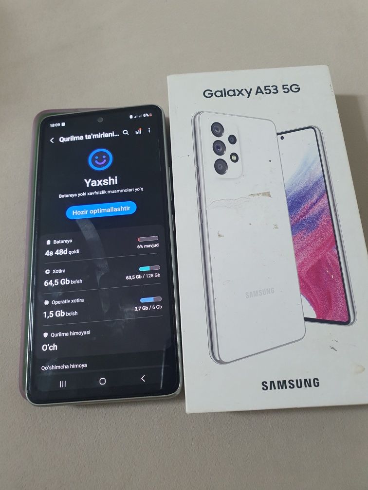 Samsung galaxy A53  sotiladi