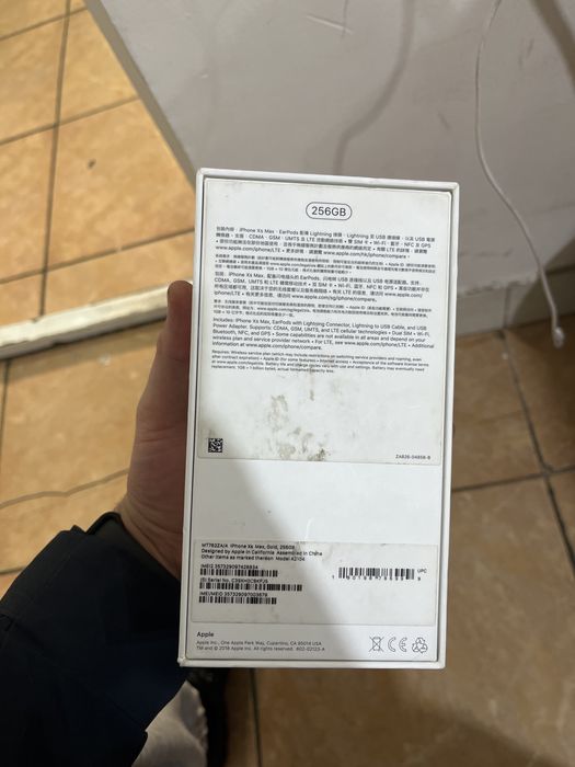 Iphone xs max 256gb