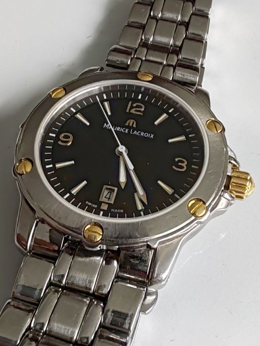 Ceas Maurice Lacroix Tiago Quartz 39 mm Oțel Aur-Otel