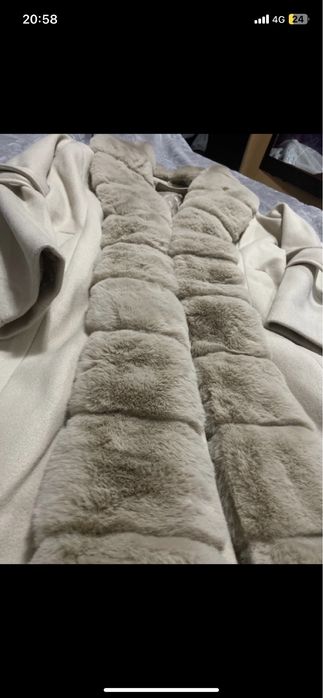 Trench cu blanita detasabila