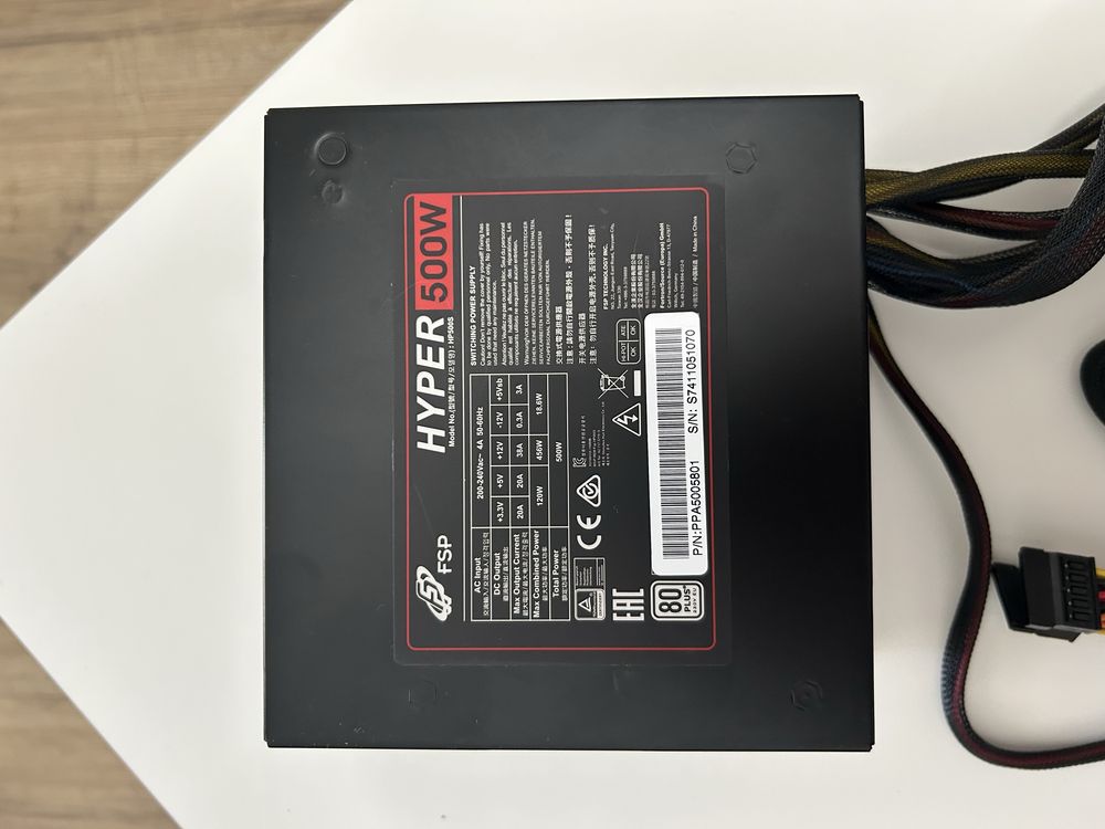 Sursă PC / calculator FSP Hyper 500W 80+