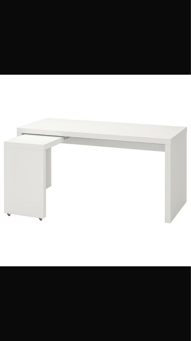 Birou ikea Malm alb
