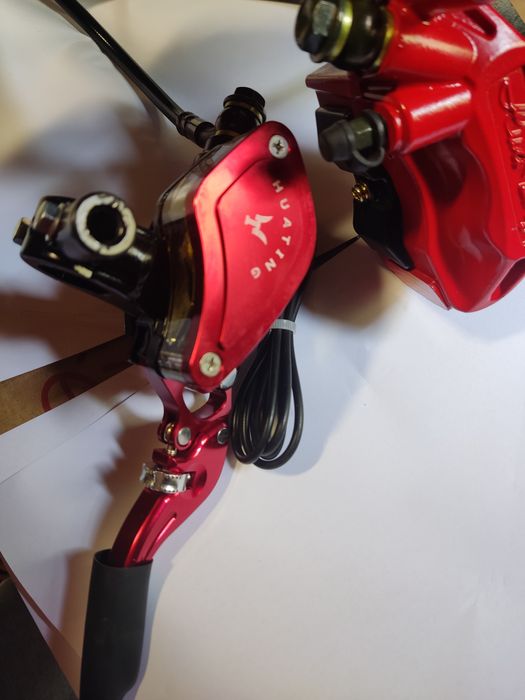 Maner frana trotineta scuter electric chopper citycoco fata / spate