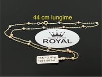 Bijuteria Royal CB : Lant aur 14k 585 2,41 grame