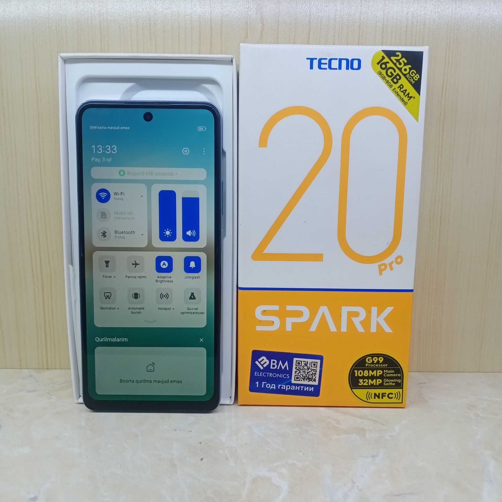 Tecno Spark 20 Pro srochna sotiladi