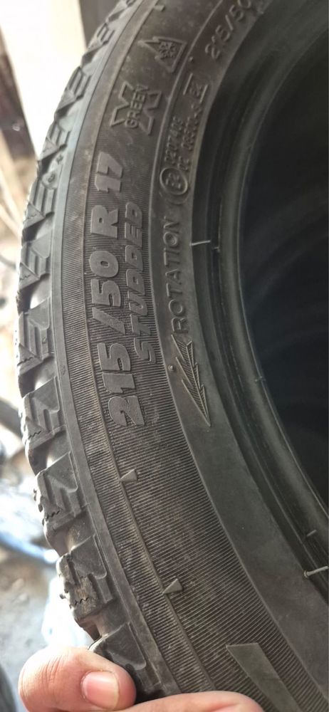 Продам шины r 17 зимние