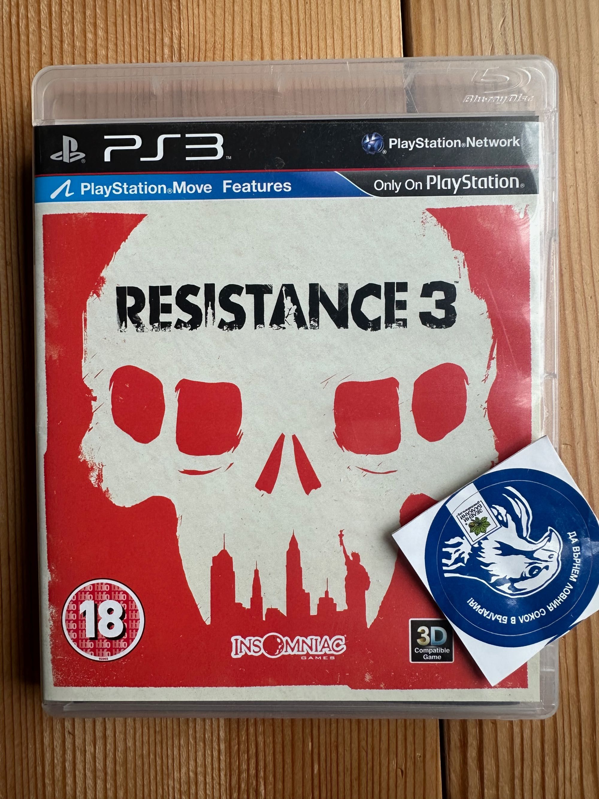 Resistance 3 PlayStation 3 PS3 ПС3