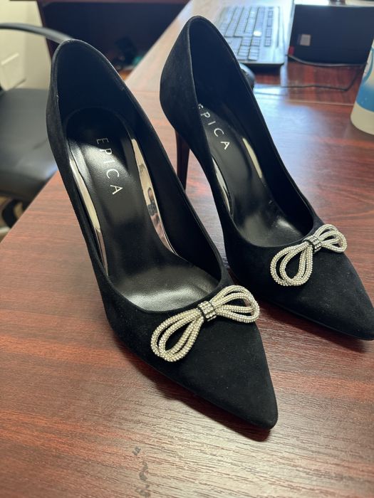 Pantofi Epica piele intoarsa