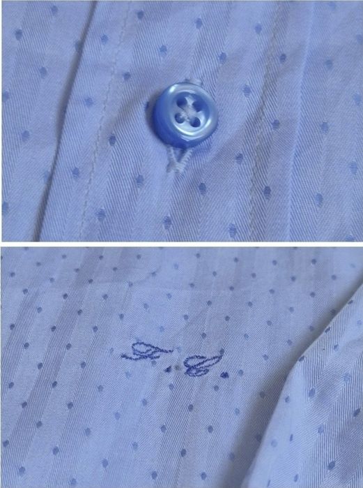 Cămașă bărbătească italiană Franco Conte, Slim Fit, bumbac 100% - 40
