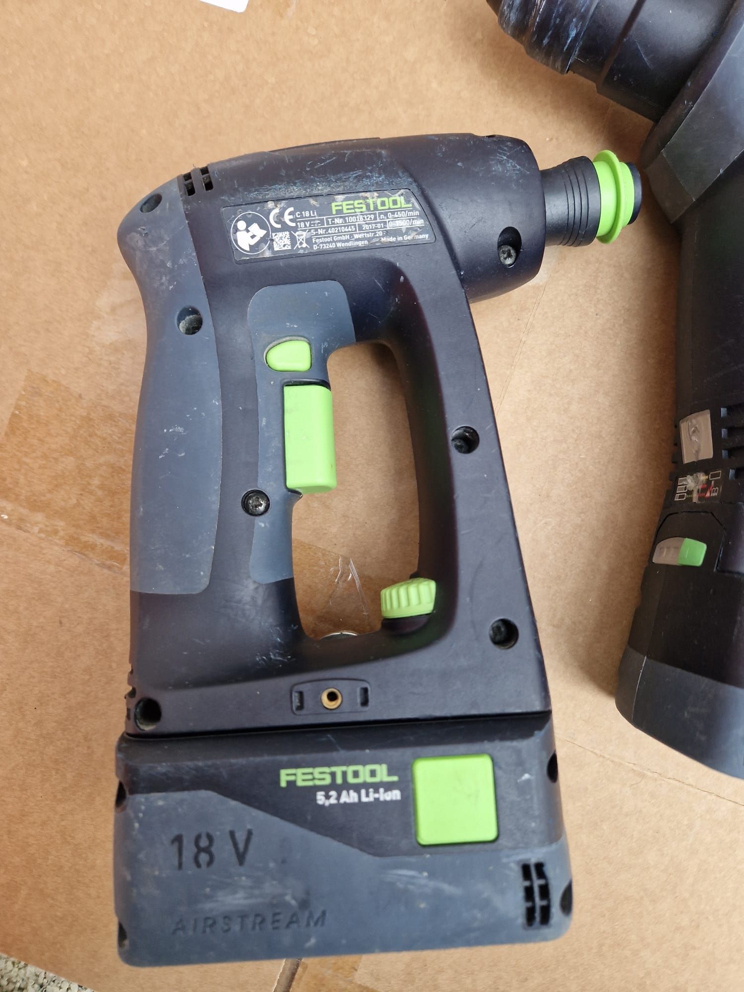 Festool rotopercutor , autofiletanta pe acumulatori