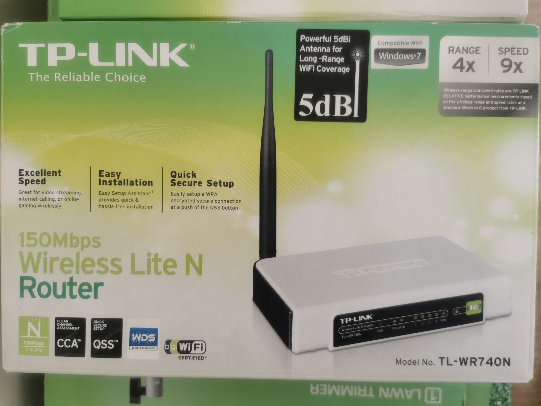 Рутер TP-LINK TL-WR740N Wireless ver. 1.4