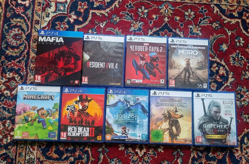 Продам игры на ps5