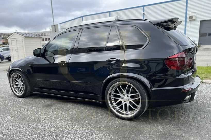 Спойлер ,лип за  BMW-X5 E70, 2008-2014г Черен лак.