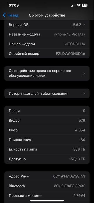 Iphone 12 Pro Max 256GB