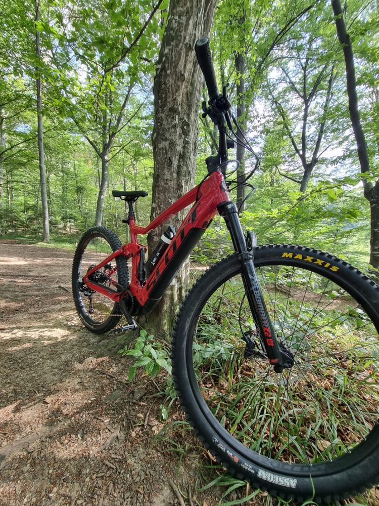 Vând ebike SCOTT full suspention