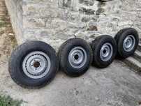 Джанти с гуми 16 5x150 Toyota Land Cruiser