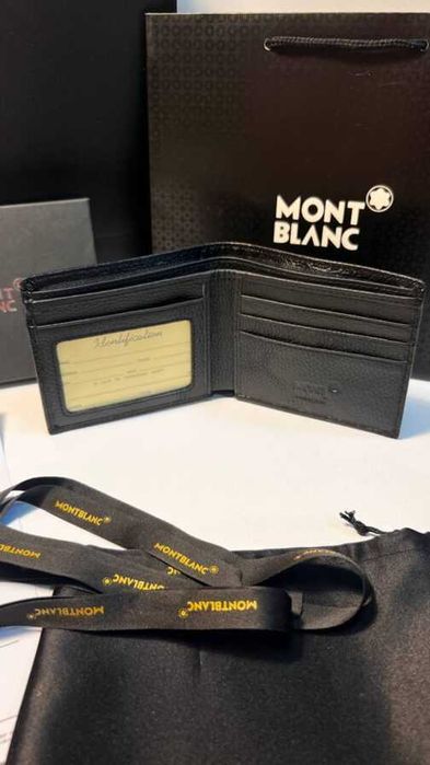 In stoc Portofel pentru bărbați piele Mont Blanc 28032