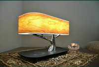 Lampa de birou/noptieră tip bonsai cu difuzor Bluetooth si încărcare w