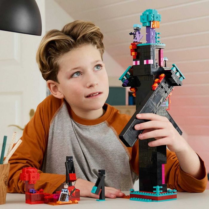 НОВО LEGO Minecraft 21279 - The Enderman Tower