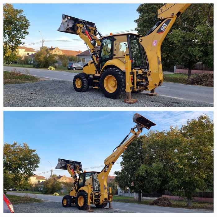 Buldoexcavator Caterpillar 432 F2  Buldo excavator IMPECABIL ca NOU