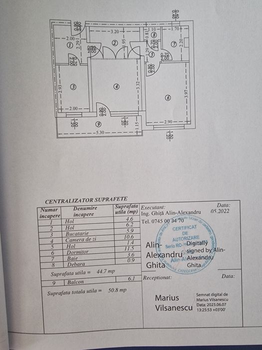 Ap 2 camere, decomandat vis a vis Kaufland Vest - propietar
