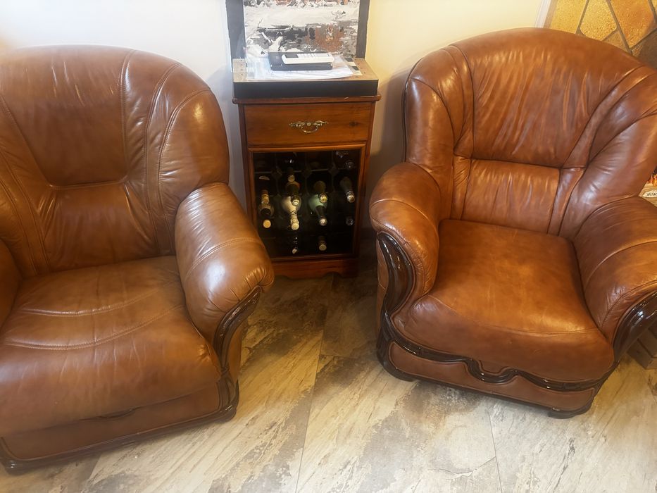 Set canapele din piele