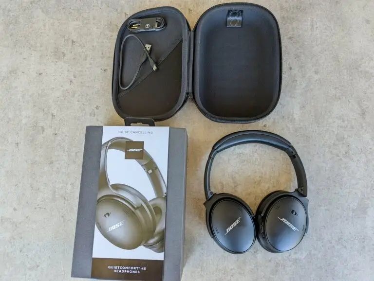 Bose quitcomfort 45 + tekin dostafka