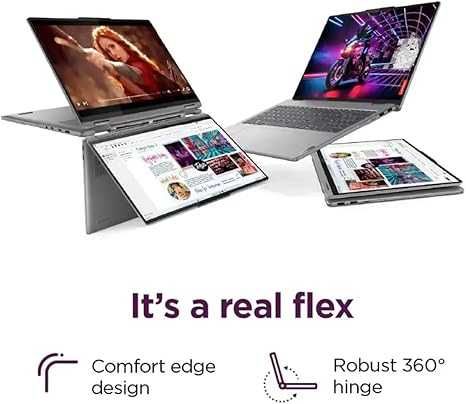 Lenovo Yoga 2-in-1 16AHP9/Ryzen 5 8640HS/Ram-8/SSD-512