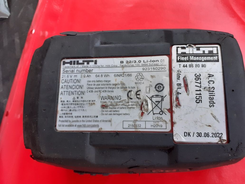 Baterie Acumulator Hilti B22 3A