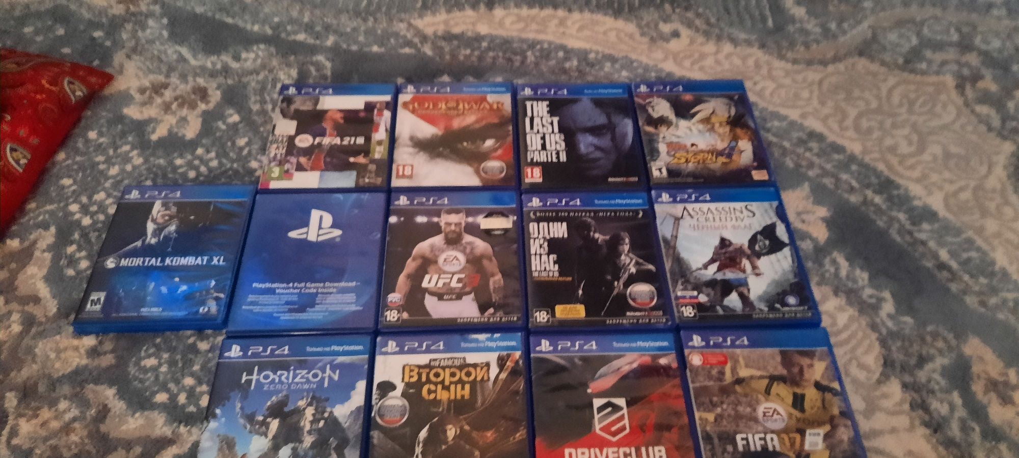 Диски Playstation 4 от 5к