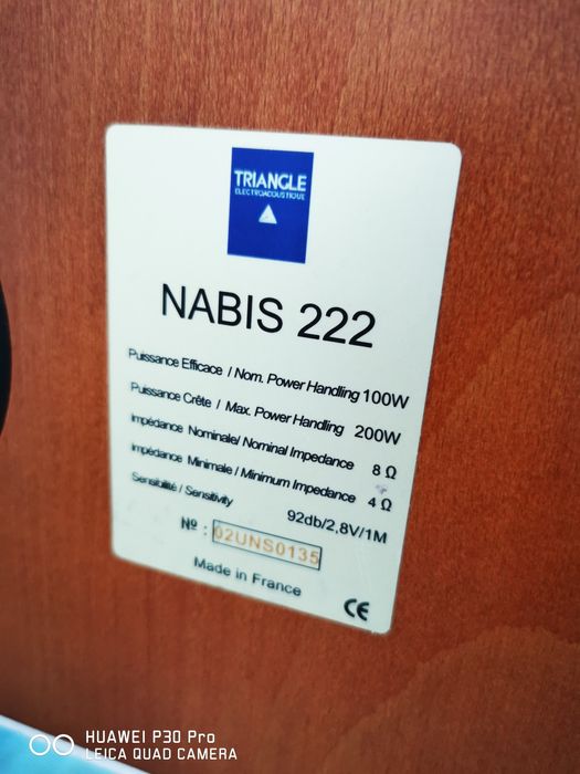 Set boxe Triangle 5.1, Triangle Lyrr 222