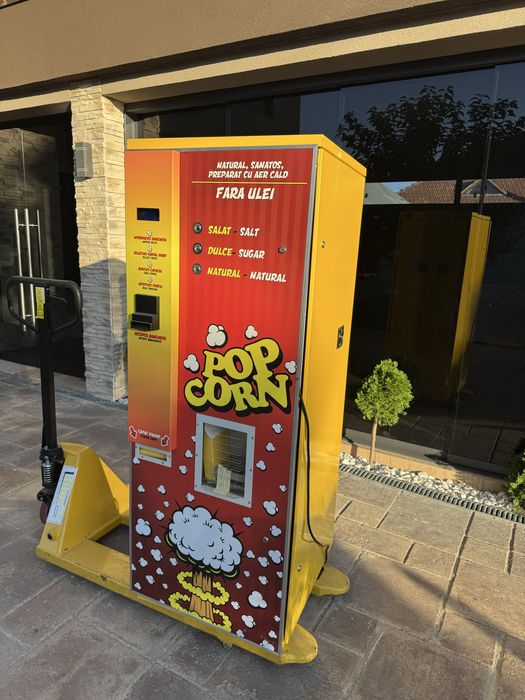 Automat de popcorn fara ulei