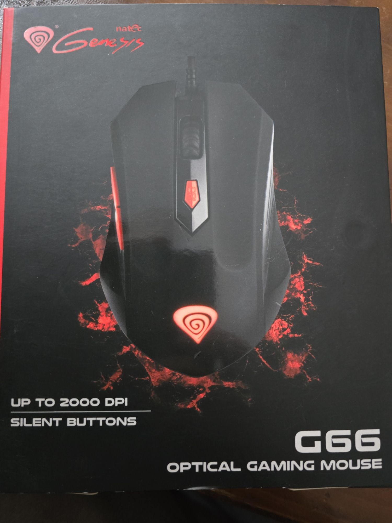 Mouse Gaming Genesis G66 2000 DPI