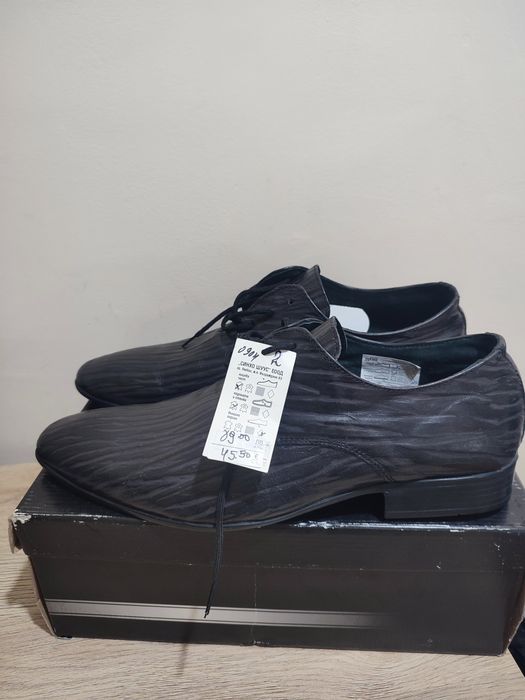 Мъжки български обувки, естествена кожа ,нови номер 45