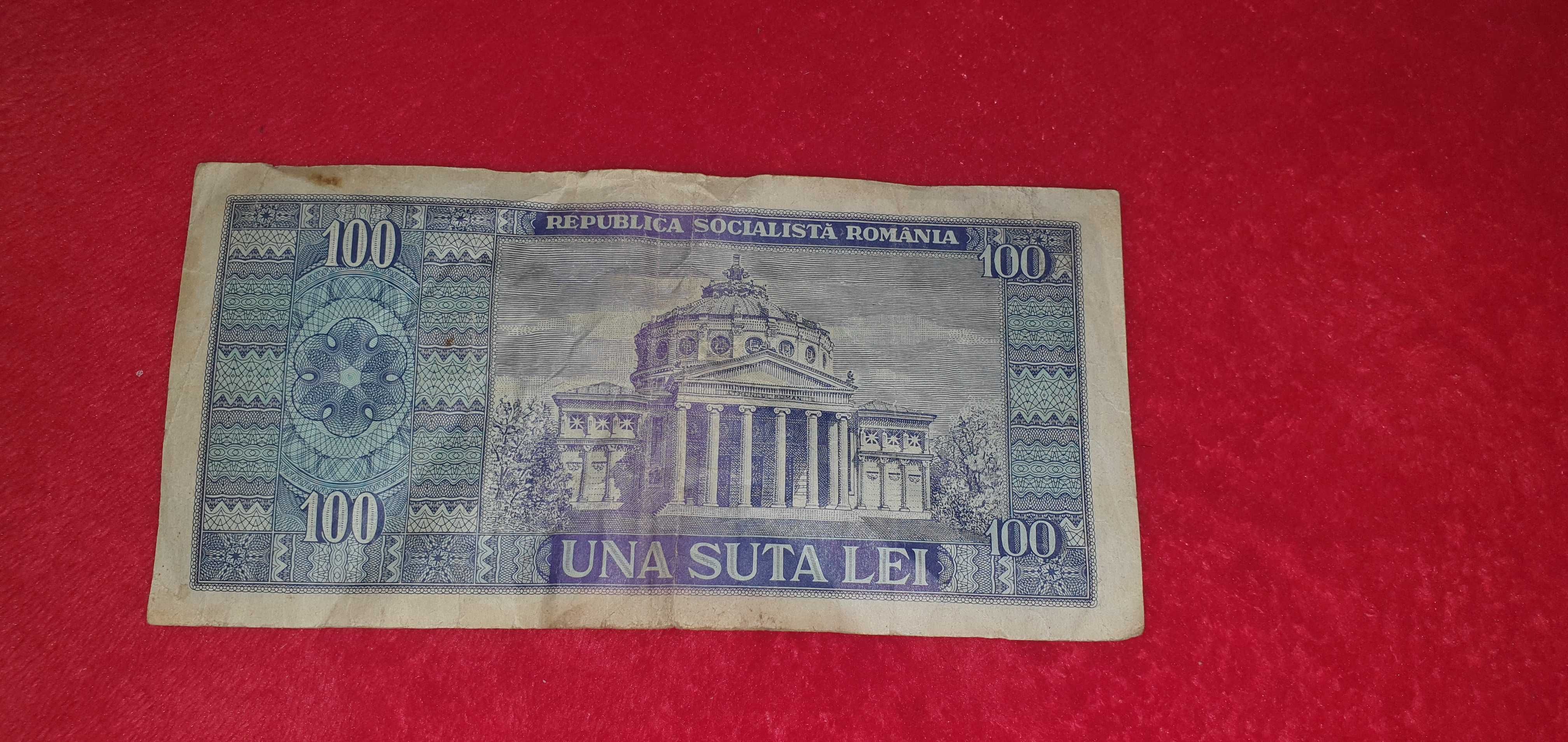 Vand bagnota de 100 de lei veche Nicolae Balacescu