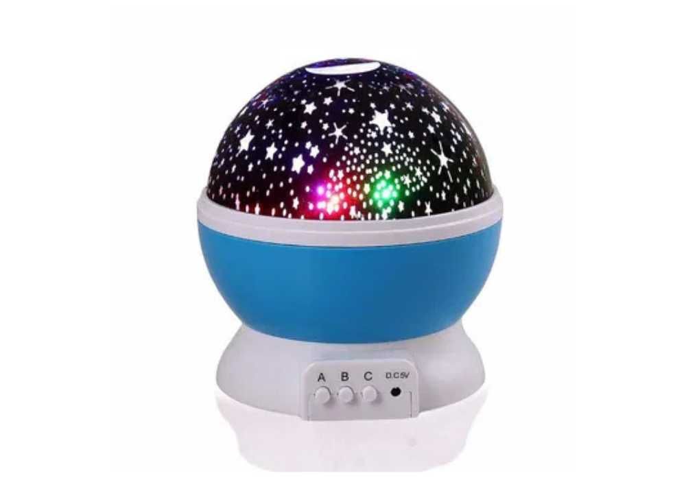 Lampa de Veghe Star Master – Proiector Rotativ Stele si Luna