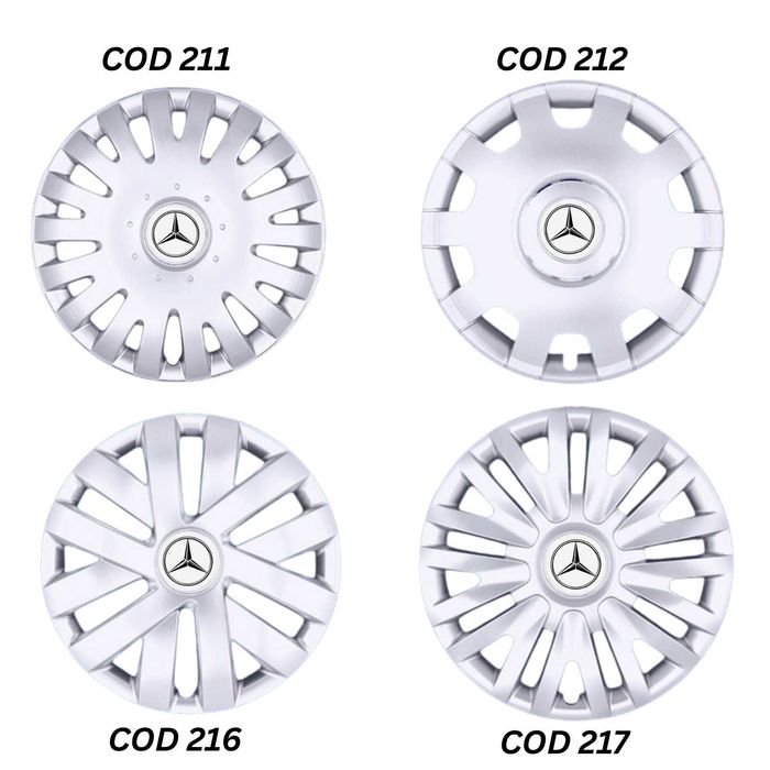 Capace roti R14 Mercedes diverse modele, pentru jante de tabla
