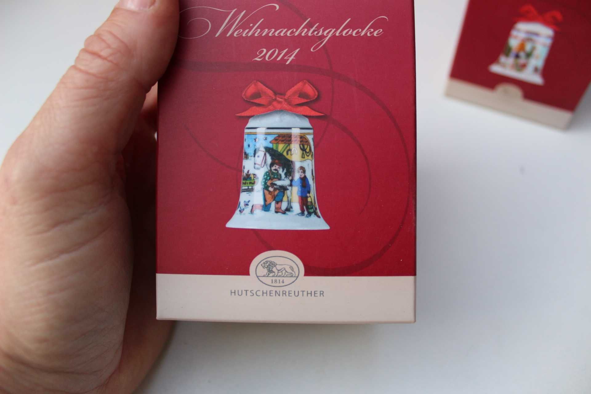 Set 7 clopotei si globuri portelan colectie HUTSCHENREUTHER 1997-2017