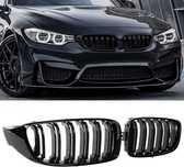 Grila Dubla, Nari Negru Lucios, Grile Bmw Seria 3 F30, F31, F35