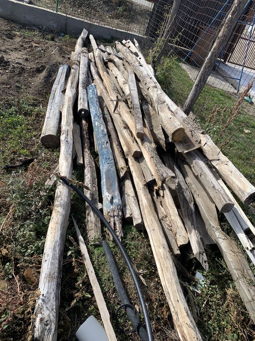 Grinzi vechi de stejar