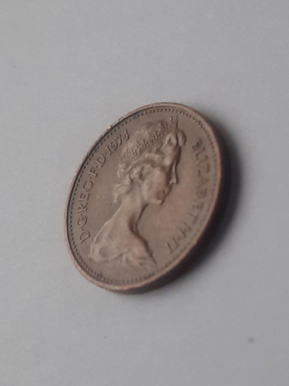 Moneda 1 new penny 1974