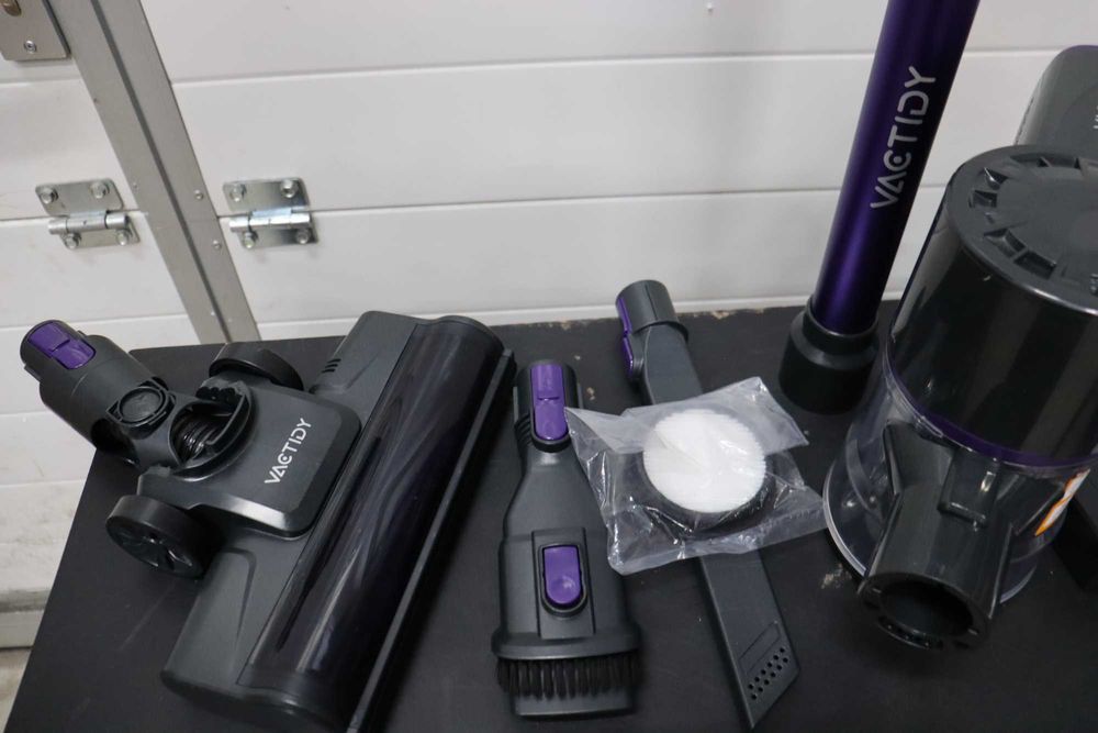 Безжична прахосмукачка Vactidy V8 Pro, тъчдиск дисплей, ANIMAL, Led