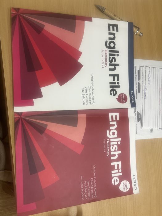 English File Elementary 4th edition без диска