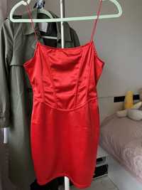 Червена рокля H&M