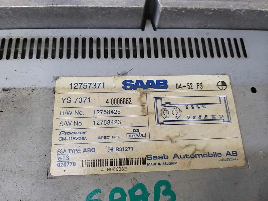 Amplificator audio saab 9 3 12757371