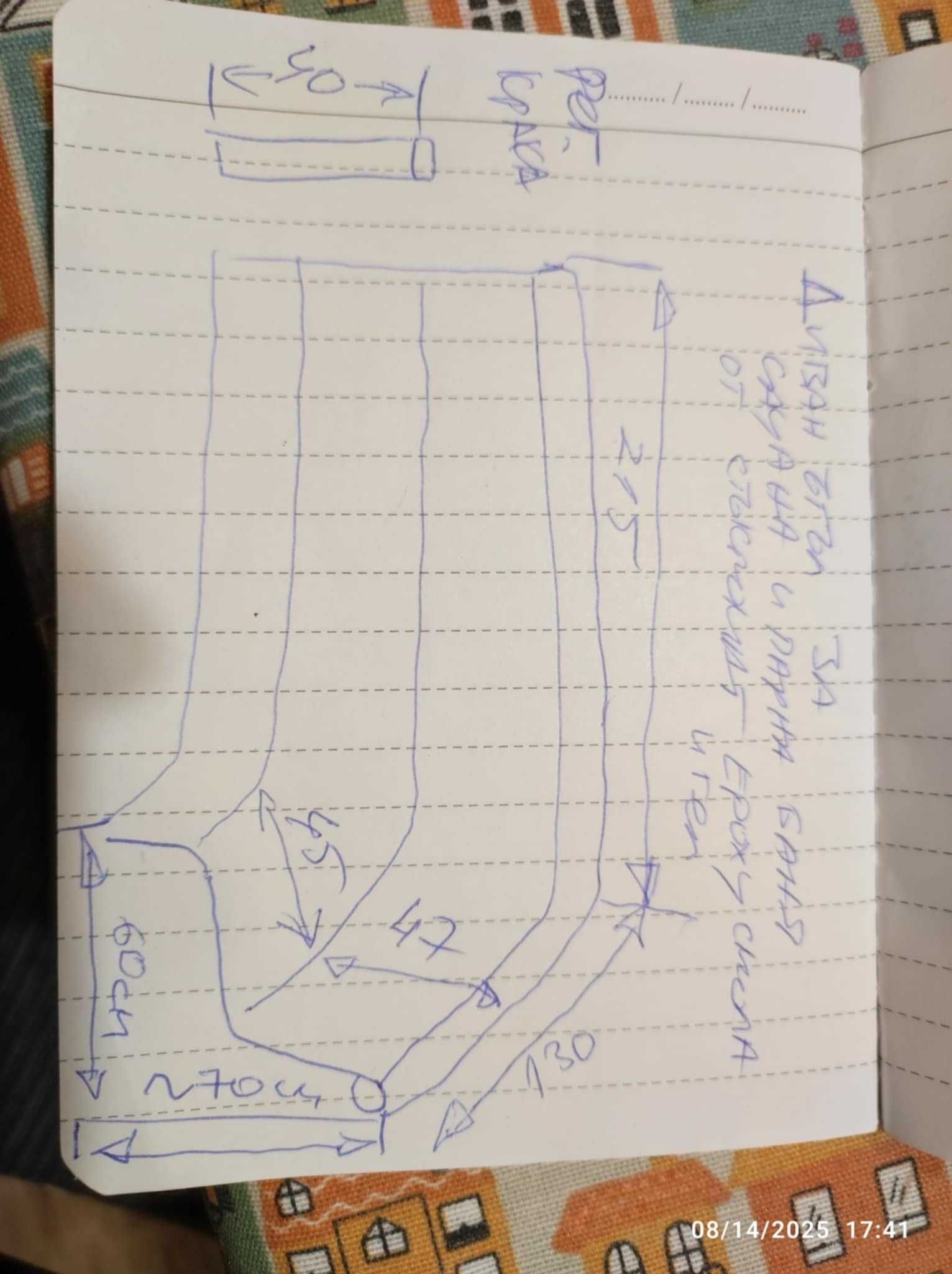 Продавам ъглов диван за сауна.