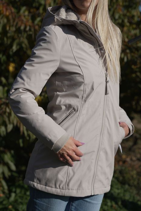 Calvin Klein Women's Outerwear Coat, Oyster colour, Small size